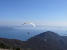 Sequenza decollo dal Monte Pizzoccolo (Salò - Lago di Garda)